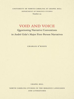cover image of Void and Voice